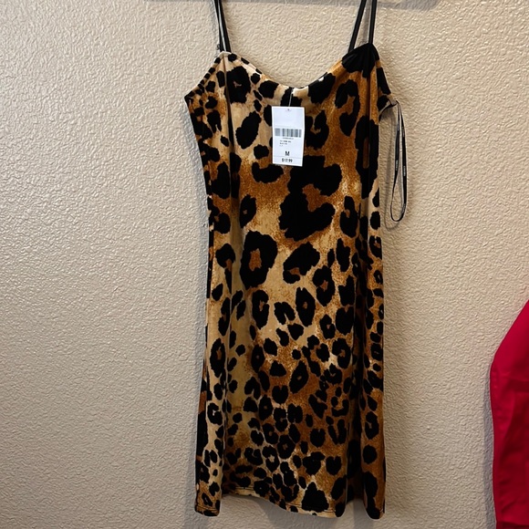 Cheetah Print Dress - Picture 1 of 1